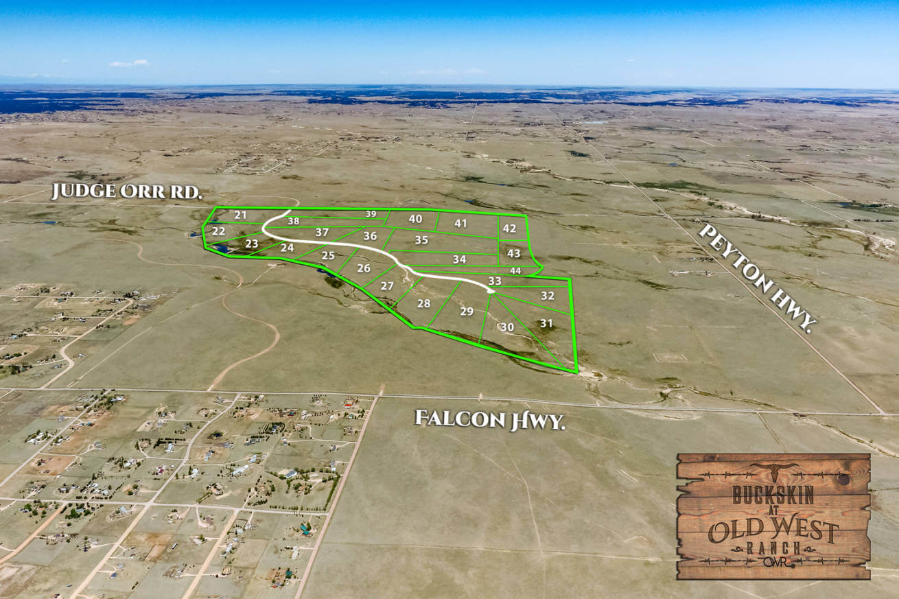 Buckskin - Old West Ranch Land for sale near Colorado Springs